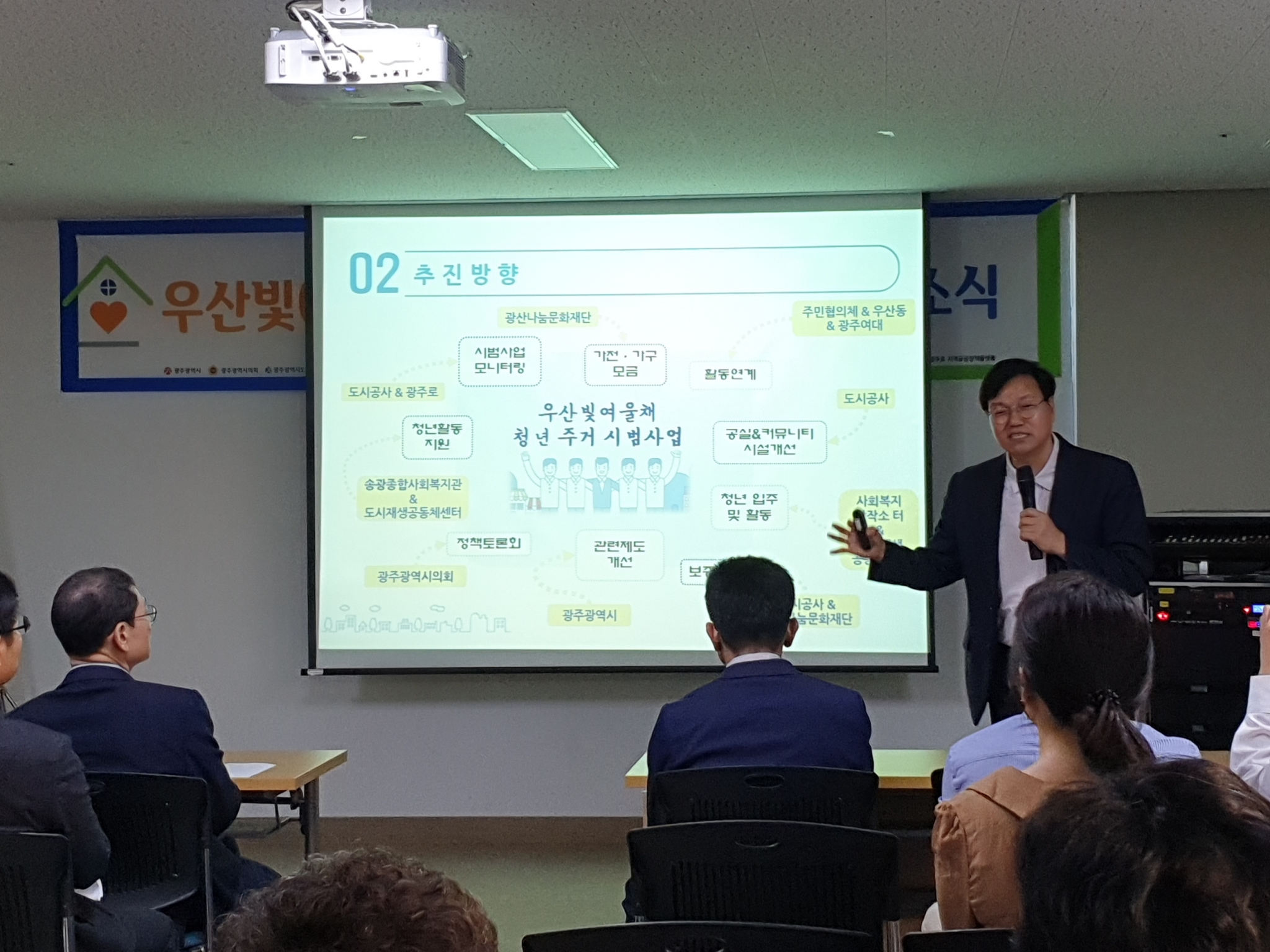 [영구임대아파트 공동체 재생사업] 우산빛여울채 청년주거 개소식(3~12호)